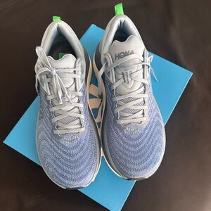 Hoka Mens Blue Athletic Running Shoes